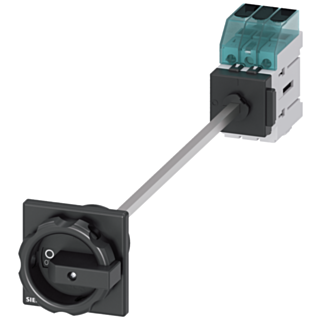 Switch disconnector 3LD3, Iu 16 A main control switch 3-pole