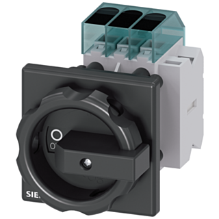 Switch disconnector 3LD3, Iu 63 A main control switch 3-pole