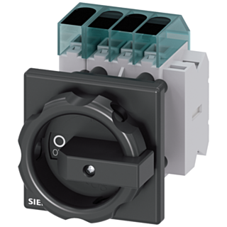 Switch disconnector 3LD3, Iu 32 A main control switch 3-pole + N