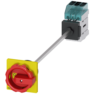 Switch disconnector 3LD3, Iu 16 A main control switch 3-pole