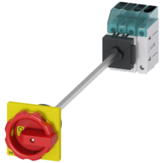 Switch disconnector 3LD3, Iu 25 A main control switch 3-pole + N