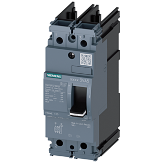 Circuit breaker 3VA5 UL frame 125 breaking capacity class H 65 kA @ 480 V 2-pole