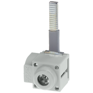 Infeed terminal, 25 mm2 IP20 Cable entry on the left with touch protection