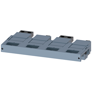 Rear terminals, rotatable to horizontal/vertical, 4 units