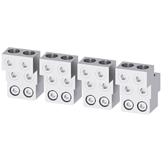 Circular conductor terminal, adapter 4x240 for front Cu/Al cable, main terminal