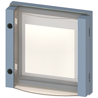 Protective cover IP54, hood, lock with standard key