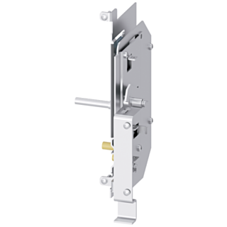 Locking mechanism to prevent opening of the control cabinet door in ON position, direct