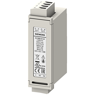 ATC6 expansion module 2DI/2DO, relay, accessory for ATC6300 and ATC6500; plug-in