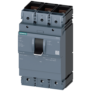 Switch disconnector 3VA1 IEC frame 400 3-pole SD100, In=400 A without overload protection
