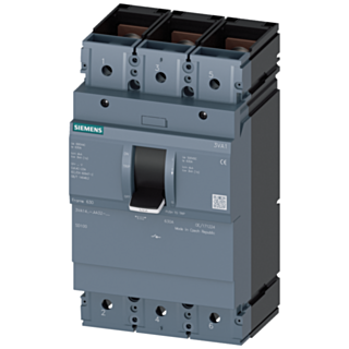 Switch disconnector 3VA1 IEC frame 630 3-pole SD100, In=630 A without overload protection