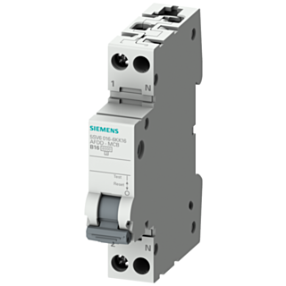 5SV6 AFDD/MCB 6 kA C06 1+N 1 MW bulk packaging 12 units