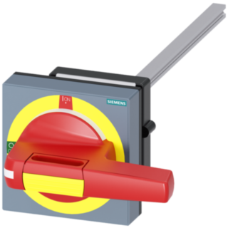 Door-coupling operating mechanism EMERGENCY OFF with tolerance compensation, size 100x 100