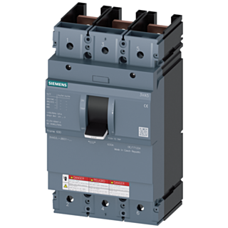 Molded case switch 3VA5 UL frame 400 max. short-circuit breaking capacity 65 kA @ 480 V