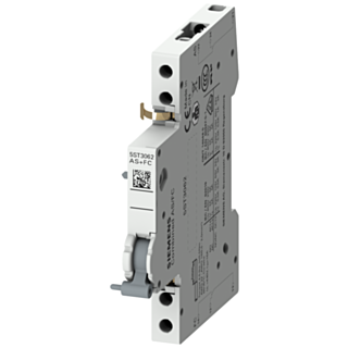 Auxiliary switch changeover contact and Fault signal contact changeover contact 0.5 MW 230/400 V AC 24-220 V DC for 5SY, 5SL for 5SP, 5SV, 5SU1, 5ST3