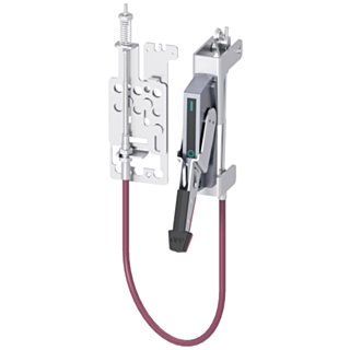 Operating Unit w/ Bowdencable Max-Flex Operator Compete Kit consisting of: handle steel epoxy coated NEMA 1, 12, 3R black=OFF, red=ON Bowdencable l...