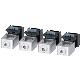 Circular conductor terminal, 4 units, accessory for: 3VA5 125
