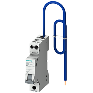 AFDD-RCBO-combination 230V, 30mA, type A 6kA, 1+N, B, 32A compact (1MW) pigtail