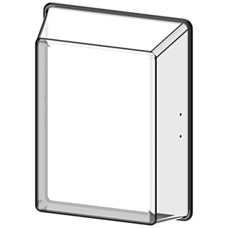 acc. circuit breaker 3WL2/3/5 perspex cover IP55, transp. for mount. on contr.cab. door
