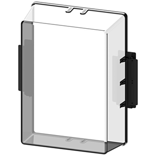 accessories circuit breaker 3WL perspex cover IP55, transp. for mount. on contr.cab. door