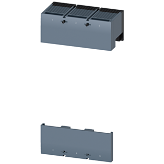 Terminal cover intermediate, 3-pole, 1 unit, accessory for: 3VA15/25 1000