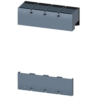 Terminal cover intermediate, 4-pole, 1 unit, accessory for: 3VA15/25 1000