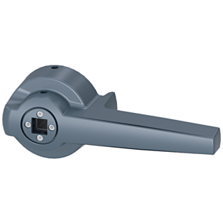 supplementary handle for door mounted rotary operator standard accessory for: 3VA55/3VA65/3VA66