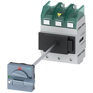 SENTRON, switch disconnector 3LD5 UL, main control switch, 3-pole, approved