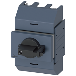Switch disconnector 16 A, size 01, 3-pole, front operating mechanism, center, complete unit