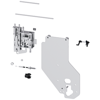 Accessory Circuit breaker 3WA, Mutual mechanical interlocking with 2 m bowden cable for circuit breakers in fixed- mounted design necessary once fo...