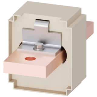Accessory circuit breaker 3WA, External metering current sensor for N conductor, frame size 1, for bus bar connection (include copper bar)