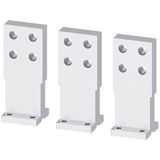 Rear connection stud flat, 3 units, accessory for: plug-in unit 3VA9603-0KP00