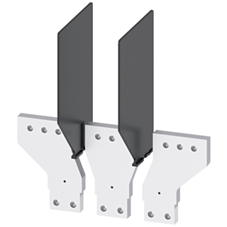 Front bus connectors broadened 3 units for plug-in unit 3VA9603-0KP00 3VA15/25