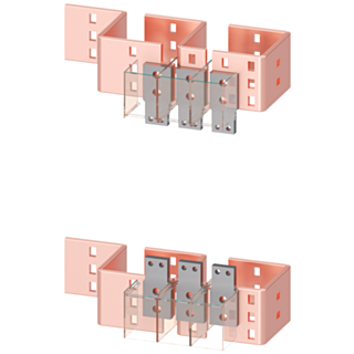 Front bus connector 3 pcs.