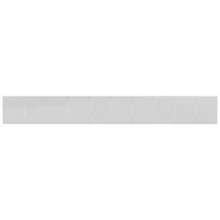 labeling plate, front, terminal width 8.2 mm, snap-on mounting, white terminal size 6 mm2