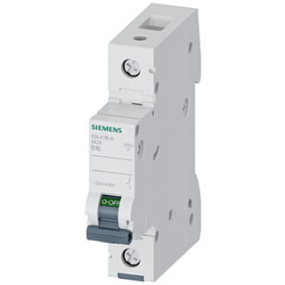 Miniature circuit breaker 230/400 V 10 kA, 1-pole, B, 16 A