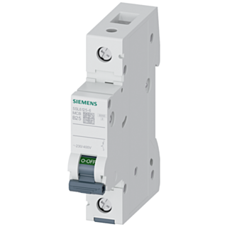 Miniature circuit breaker 230/400 V 6 kA, 1-pole, B, 25 A
