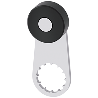 Twist lever for position switch 3SE51/52 metal lever 30 mm long 19 mm