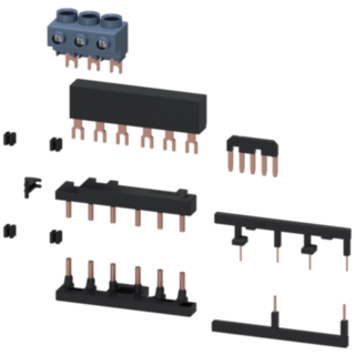 Wiring kit, screw, electrical and mechanical, incl. mechanical interlocking