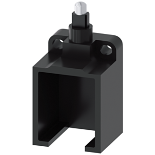 Position switch, plastic encl. 30 mm Teflon plunger, can