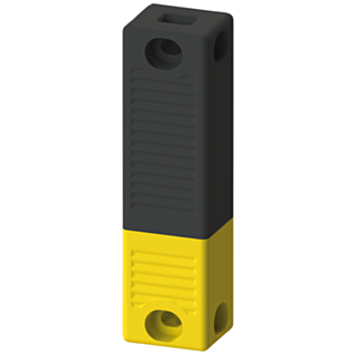 Actuator with magnet latching 18N for safety switch RFID rectangular 25 mm x 91 mm