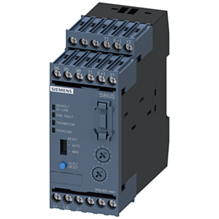 Evaluation unit for full motor protection (monostable) for IO-Link S00-S12, Class 5-30