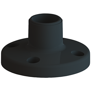 Foot (single), plastic for floor mounting, accessory for signaling columns 8WD42, D=50 mm