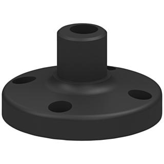 Foot (individual), plastic for pipe mounting for 8WD4 signaling columns