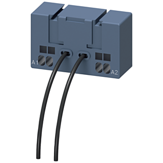 Coil connection module for motor contactors, S0, connection from below
