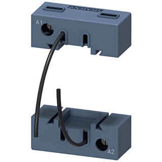 Coil connection module for motor contactors, size S0+S2, connection diagonal