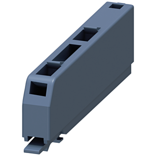 Terminal, removable, 2-pole, push-in terminals up to 2x 2.5 mm2 or 1x 4 mm2