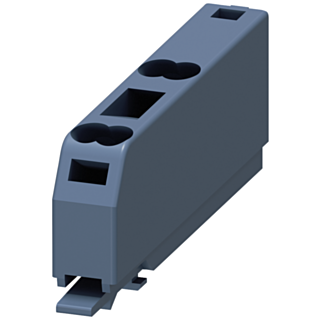 Terminal, removable, 2-pole, push-in terminals up to 2x 1.5 mm2