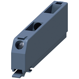 Terminal, removable, 2-pole, screw terminals up to 2x 2.5 mm2 or 1x 4 mm2