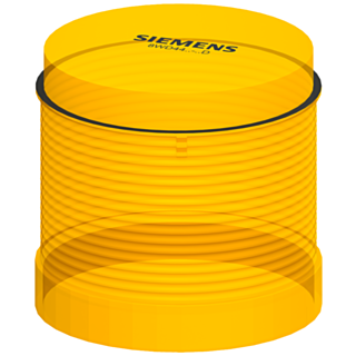Signaling column continuous light element yellow, 12-240 V AC/DC