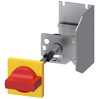 Door-coupling rotary operating mechanism for circuit breaker, S00/S0, handle EMERGENCY OFF